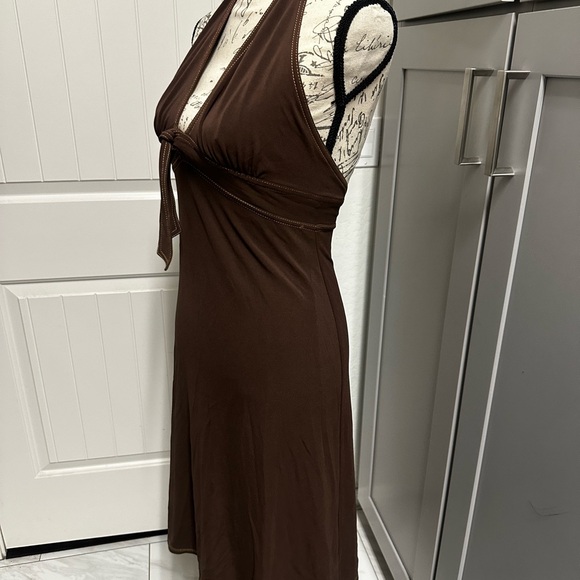 BCBG MaxAzria Halter Backless Dress Size S - Picture 2 of 10